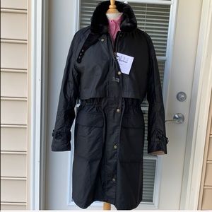 barbour floree coat